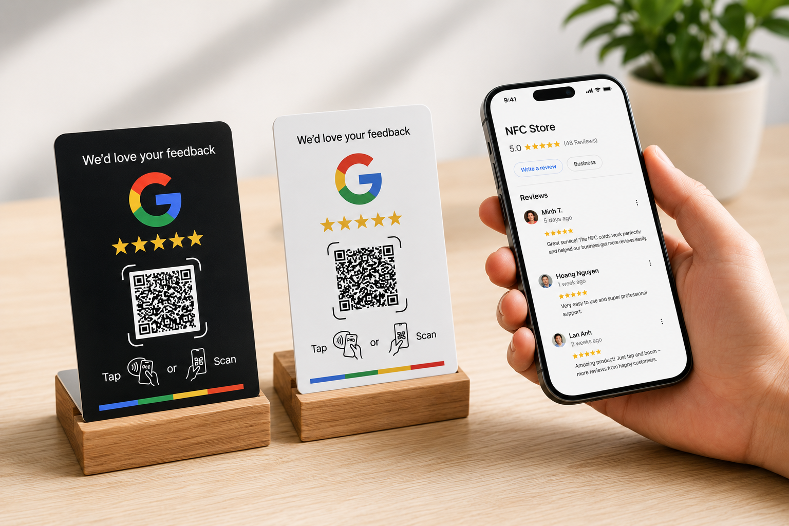 NFC Store - Thẻ NFC Google Review